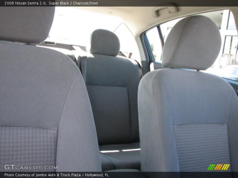 Super Black / Charcoal/Steel 2008 Nissan Sentra 2.0