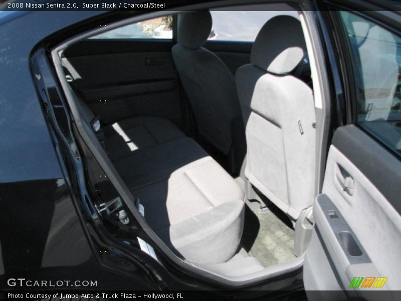 Super Black / Charcoal/Steel 2008 Nissan Sentra 2.0