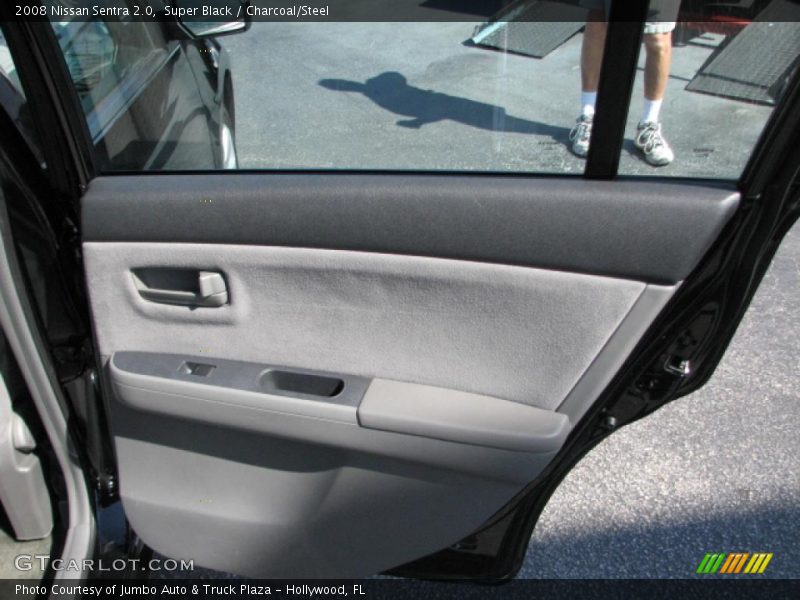 Super Black / Charcoal/Steel 2008 Nissan Sentra 2.0