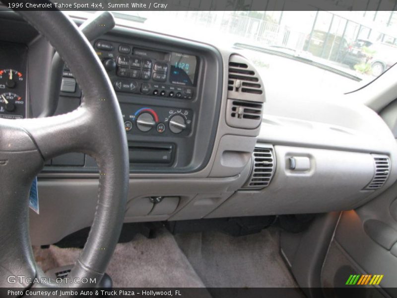 Summit White / Gray 1996 Chevrolet Tahoe Sport 4x4