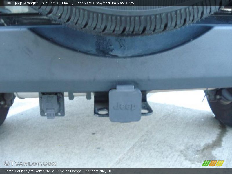Black / Dark Slate Gray/Medium Slate Gray 2009 Jeep Wrangler Unlimited X