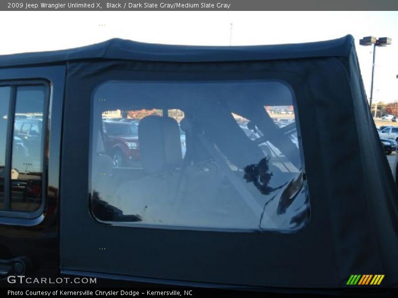 Black / Dark Slate Gray/Medium Slate Gray 2009 Jeep Wrangler Unlimited X