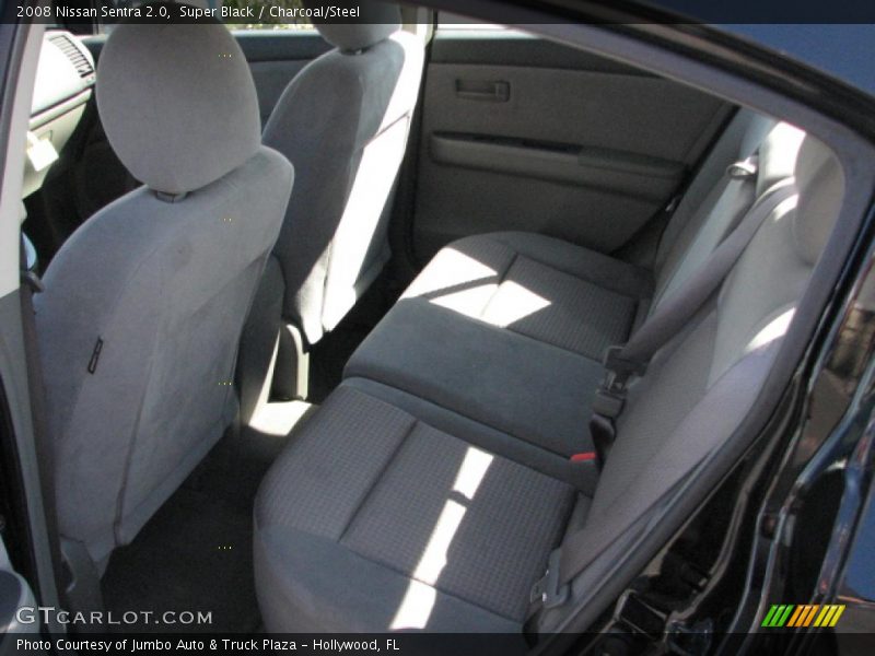 Super Black / Charcoal/Steel 2008 Nissan Sentra 2.0