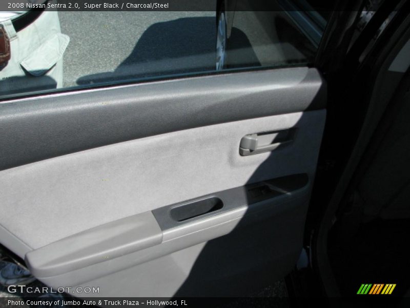 Super Black / Charcoal/Steel 2008 Nissan Sentra 2.0
