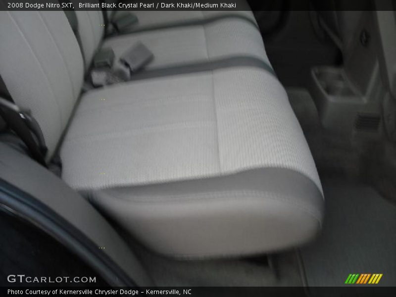 Brilliant Black Crystal Pearl / Dark Khaki/Medium Khaki 2008 Dodge Nitro SXT