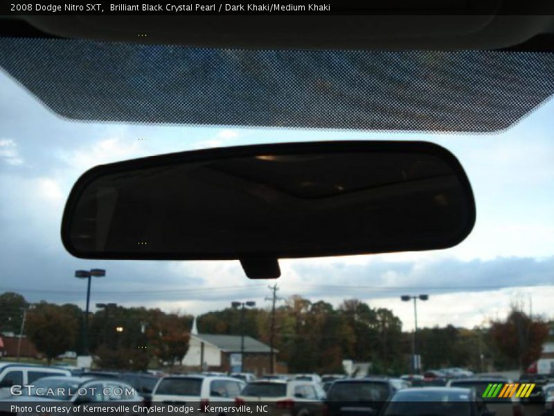 Brilliant Black Crystal Pearl / Dark Khaki/Medium Khaki 2008 Dodge Nitro SXT