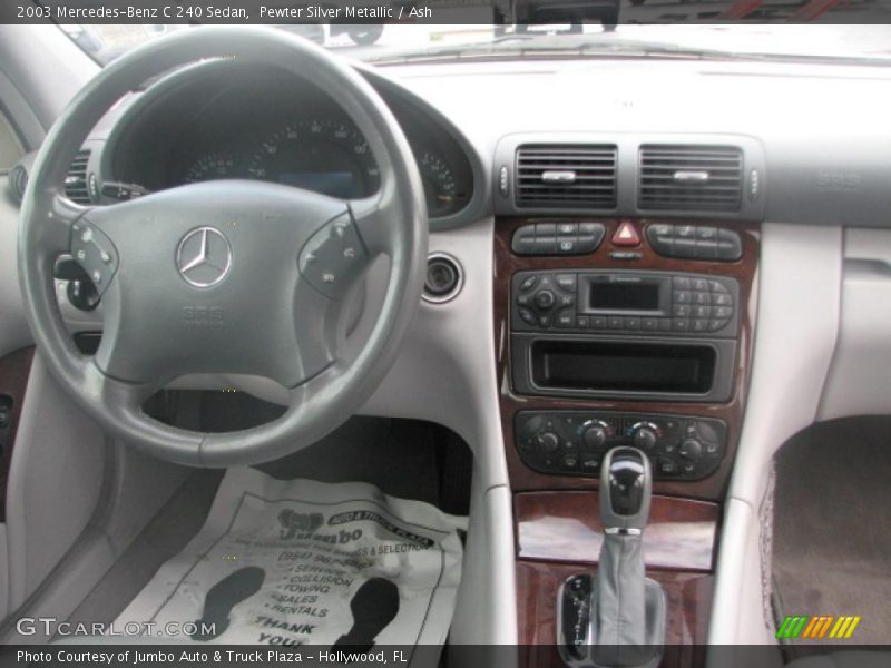 Pewter Silver Metallic / Ash 2003 Mercedes-Benz C 240 Sedan