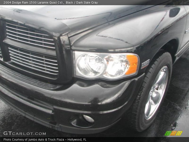 Black / Dark Slate Gray 2004 Dodge Ram 1500 Laramie Quad Cab