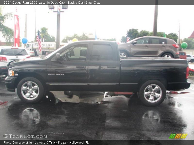Black / Dark Slate Gray 2004 Dodge Ram 1500 Laramie Quad Cab