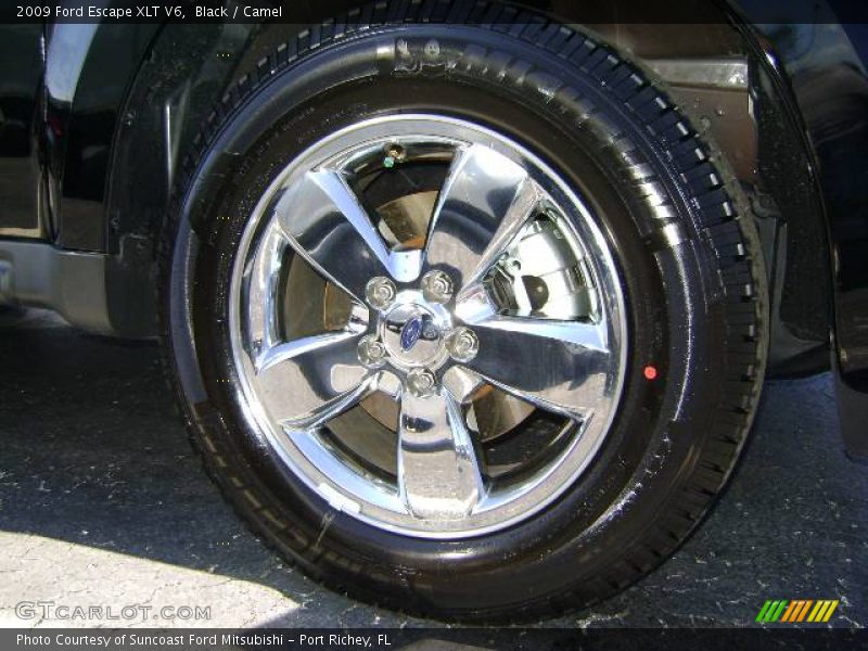 Black / Camel 2009 Ford Escape XLT V6