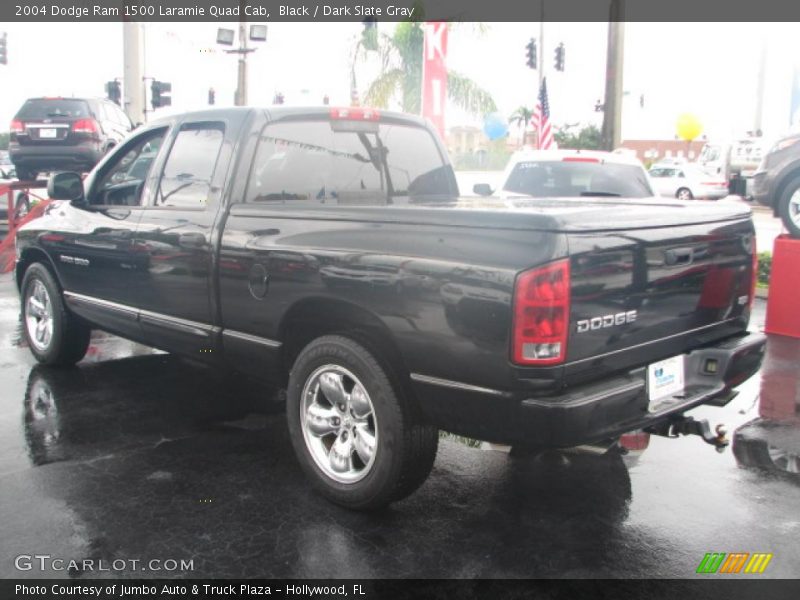 Black / Dark Slate Gray 2004 Dodge Ram 1500 Laramie Quad Cab