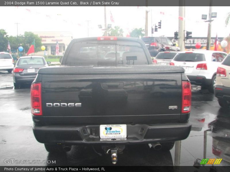 Black / Dark Slate Gray 2004 Dodge Ram 1500 Laramie Quad Cab