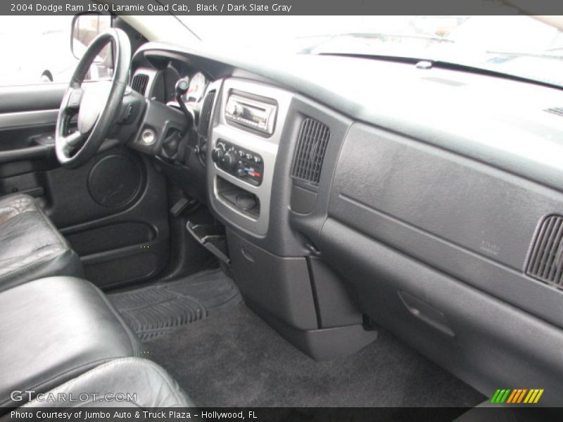 Black / Dark Slate Gray 2004 Dodge Ram 1500 Laramie Quad Cab
