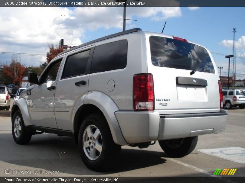 Bright Silver Metallic / Dark Slate Gray/Light Slate Gray 2008 Dodge Nitro SXT