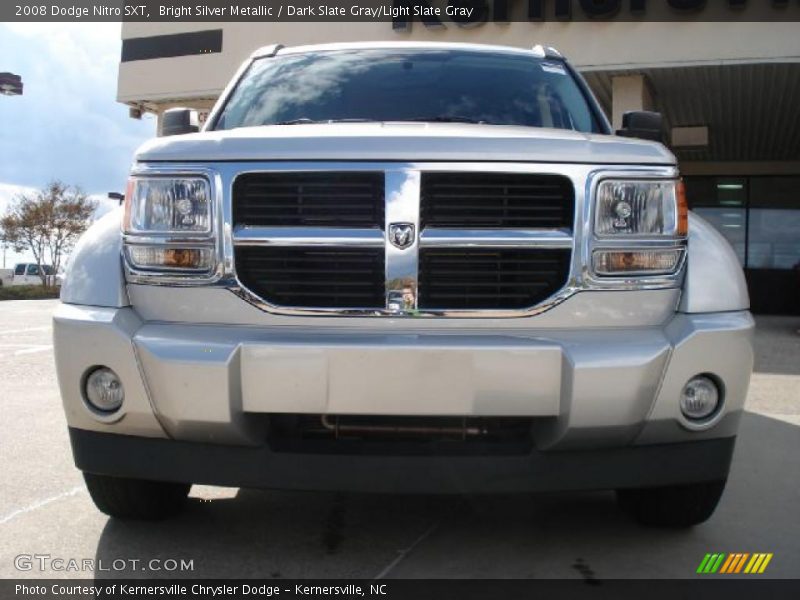 Bright Silver Metallic / Dark Slate Gray/Light Slate Gray 2008 Dodge Nitro SXT