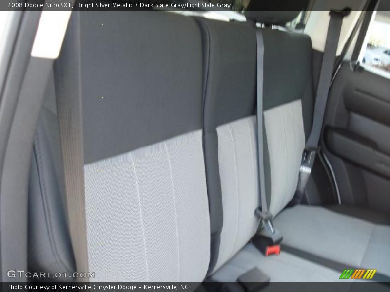 Bright Silver Metallic / Dark Slate Gray/Light Slate Gray 2008 Dodge Nitro SXT