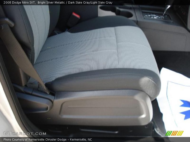 Bright Silver Metallic / Dark Slate Gray/Light Slate Gray 2008 Dodge Nitro SXT