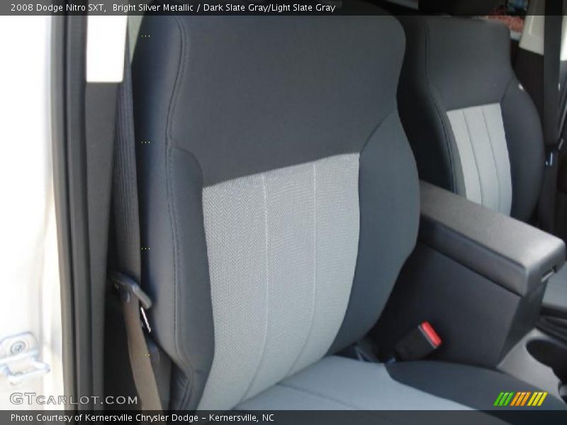 Bright Silver Metallic / Dark Slate Gray/Light Slate Gray 2008 Dodge Nitro SXT