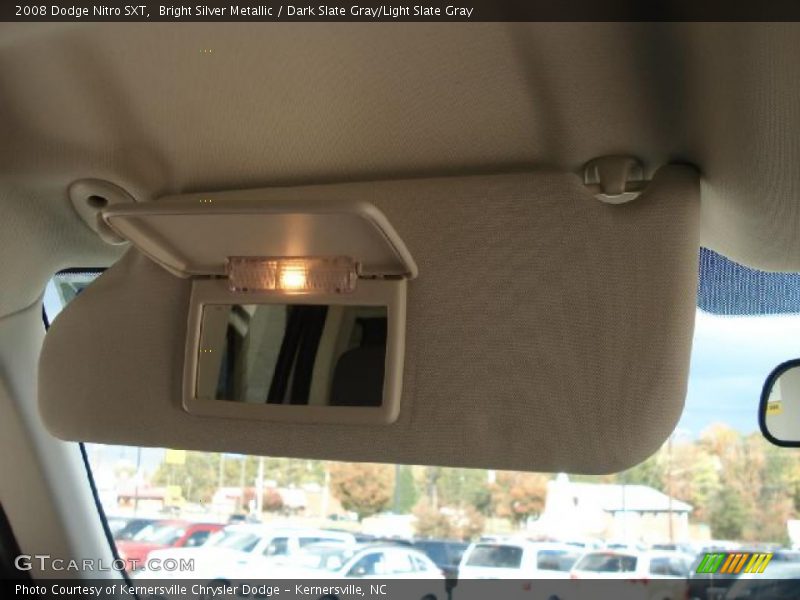 Bright Silver Metallic / Dark Slate Gray/Light Slate Gray 2008 Dodge Nitro SXT