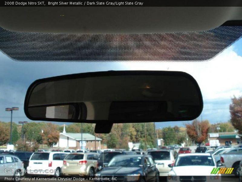Bright Silver Metallic / Dark Slate Gray/Light Slate Gray 2008 Dodge Nitro SXT