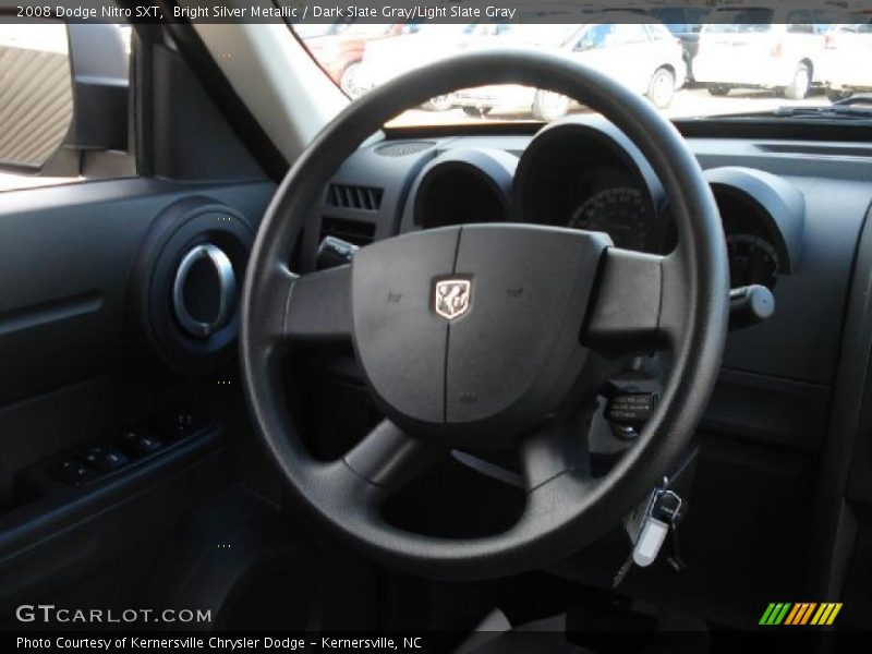 Bright Silver Metallic / Dark Slate Gray/Light Slate Gray 2008 Dodge Nitro SXT