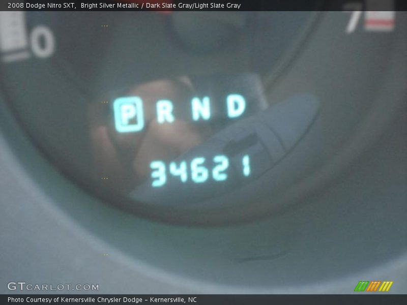 Bright Silver Metallic / Dark Slate Gray/Light Slate Gray 2008 Dodge Nitro SXT