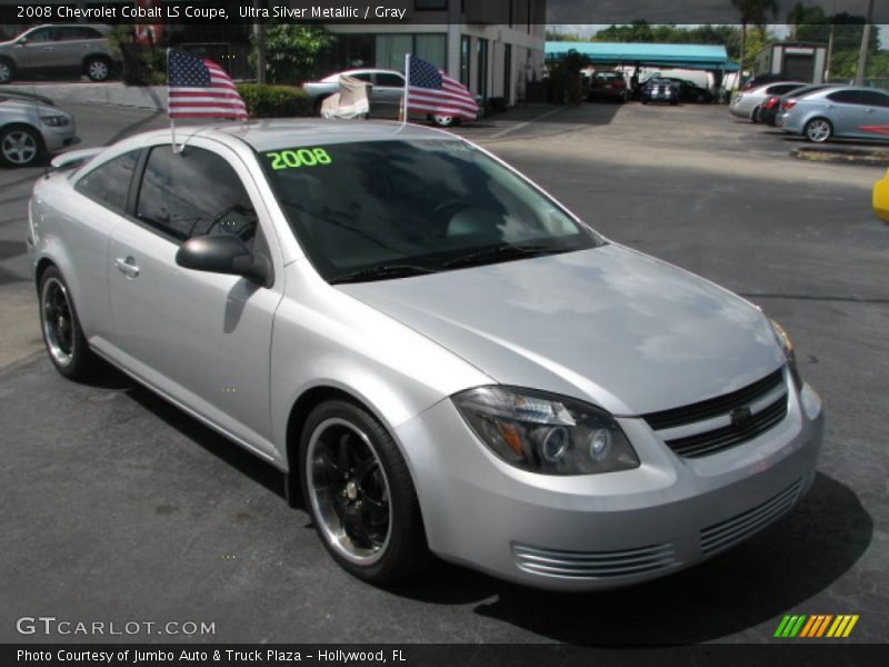 Ultra Silver Metallic / Gray 2008 Chevrolet Cobalt LS Coupe