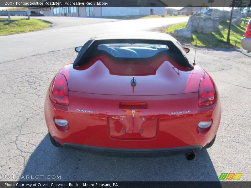  2007 Solstice Roadster Aggressive Red