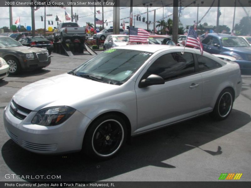 Ultra Silver Metallic / Gray 2008 Chevrolet Cobalt LS Coupe