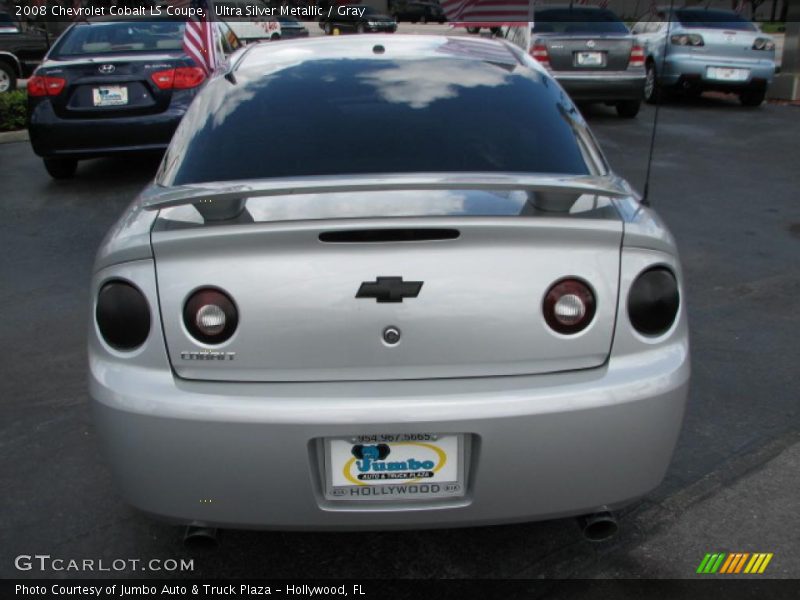 Ultra Silver Metallic / Gray 2008 Chevrolet Cobalt LS Coupe