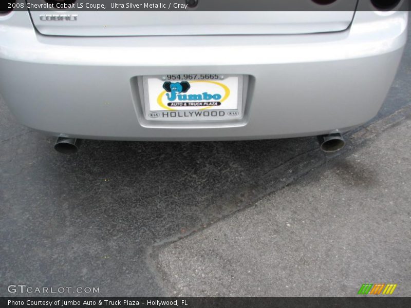 Ultra Silver Metallic / Gray 2008 Chevrolet Cobalt LS Coupe