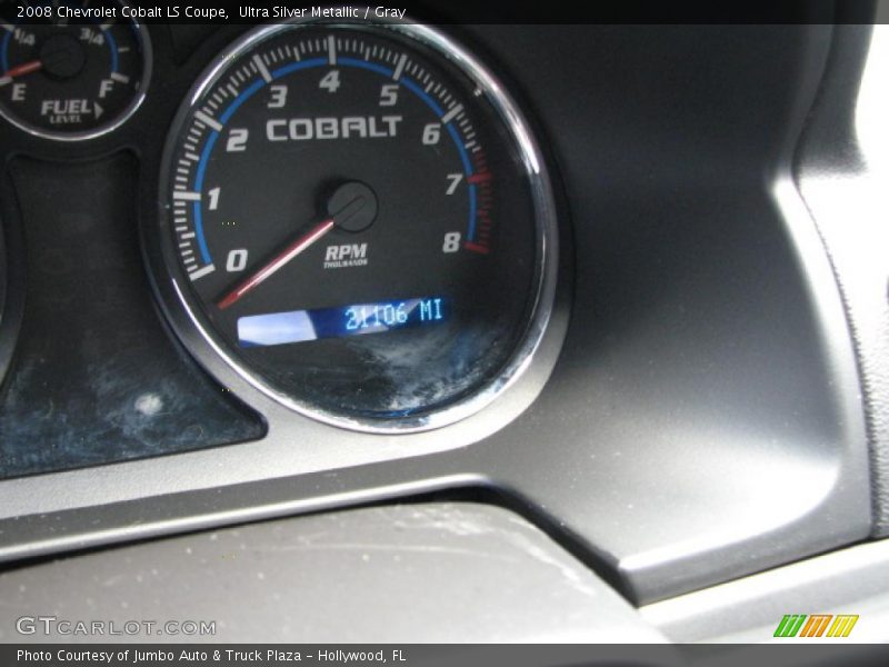 Ultra Silver Metallic / Gray 2008 Chevrolet Cobalt LS Coupe