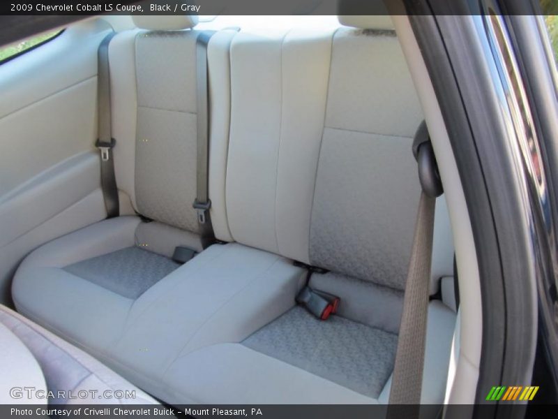  2009 Cobalt LS Coupe Gray Interior