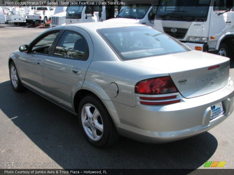 Satin Jade Pearlcoat / Dark Slate Grey 2006 Dodge Stratus SXT Sedan
