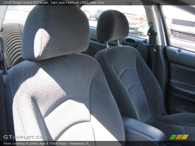 Satin Jade Pearlcoat / Dark Slate Grey 2006 Dodge Stratus SXT Sedan