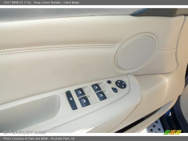 Deep Green Metallic / Sand Beige 2007 BMW X5 3.0si