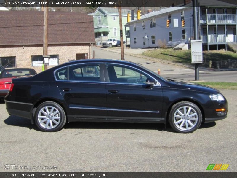 Deep Black / Black 2006 Volkswagen Passat 3.6 4Motion Sedan