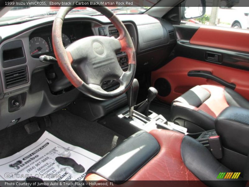 Carbon Black/Martian Rock Red Interior - 1999 VehiCROSS  