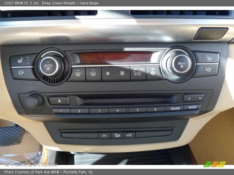 Deep Green Metallic / Sand Beige 2007 BMW X5 3.0si