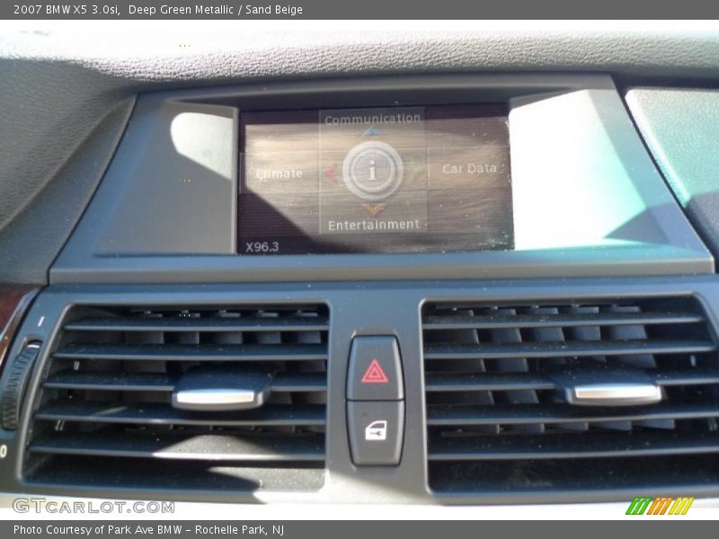 Deep Green Metallic / Sand Beige 2007 BMW X5 3.0si