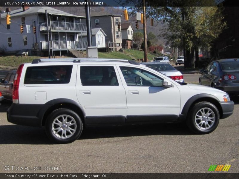 Ice White / Taupe 2007 Volvo XC70 AWD Cross Country