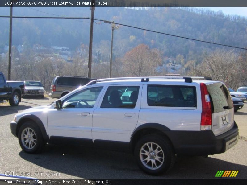 Ice White / Taupe 2007 Volvo XC70 AWD Cross Country