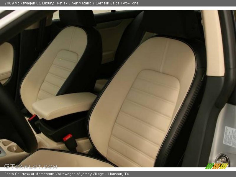 Reflex Silver Metallic / Cornsilk Beige Two-Tone 2009 Volkswagen CC Luxury