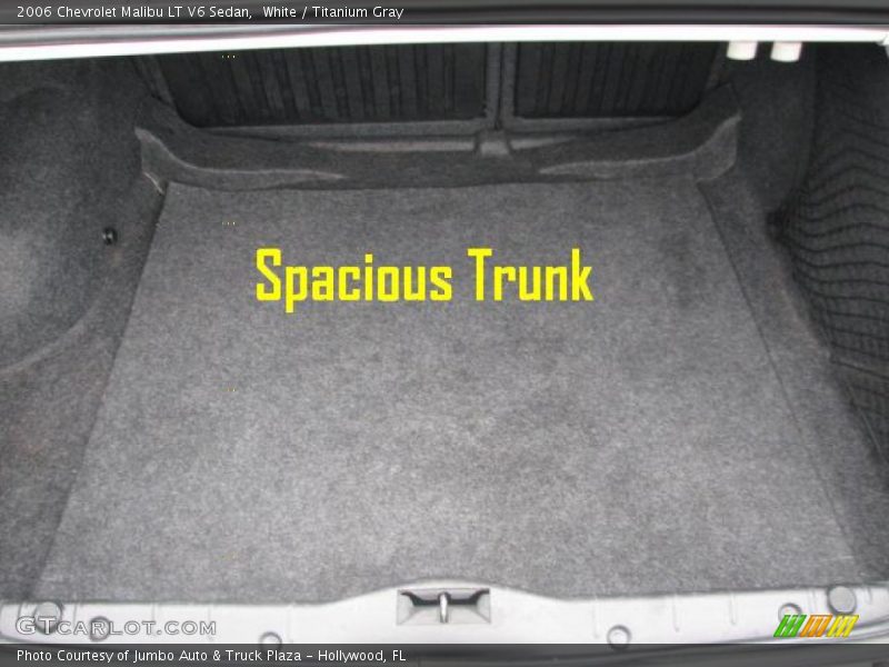 White / Titanium Gray 2006 Chevrolet Malibu LT V6 Sedan