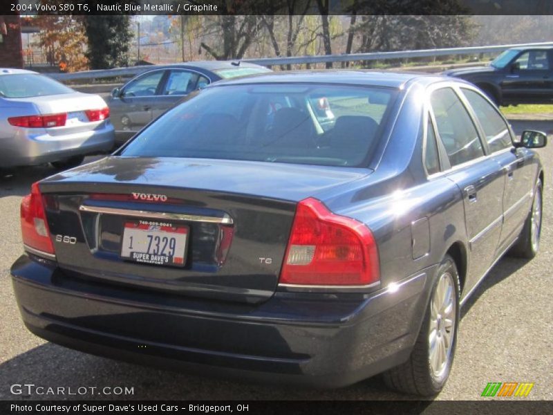 Nautic Blue Metallic / Graphite 2004 Volvo S80 T6