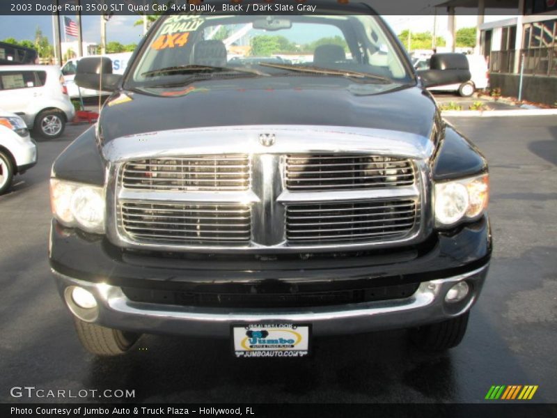Black / Dark Slate Gray 2003 Dodge Ram 3500 SLT Quad Cab 4x4 Dually