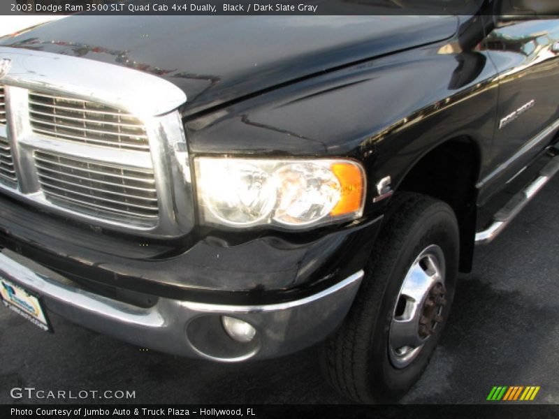 Black / Dark Slate Gray 2003 Dodge Ram 3500 SLT Quad Cab 4x4 Dually