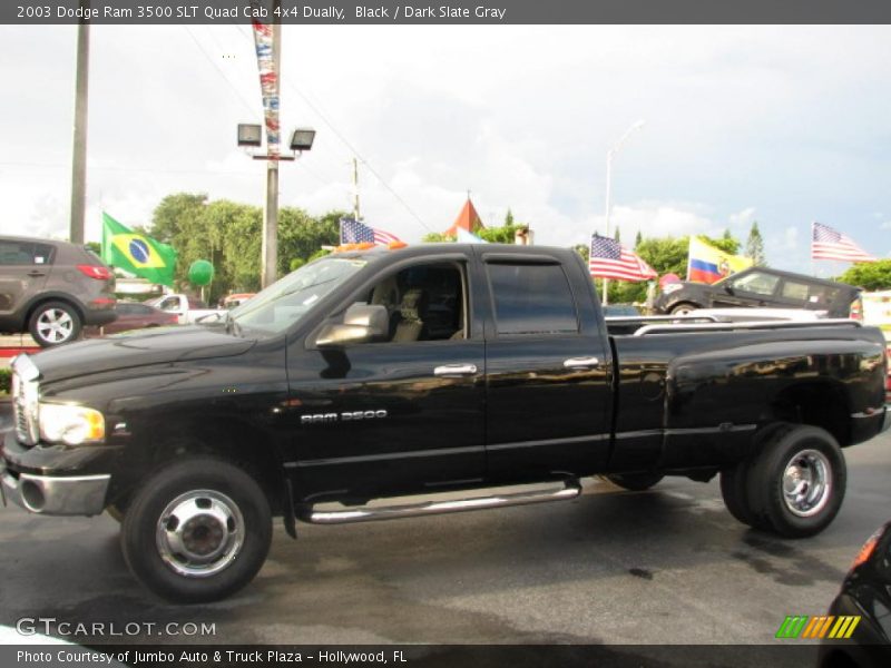 Black / Dark Slate Gray 2003 Dodge Ram 3500 SLT Quad Cab 4x4 Dually