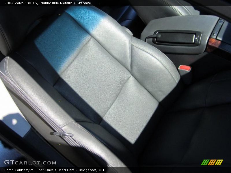 Nautic Blue Metallic / Graphite 2004 Volvo S80 T6