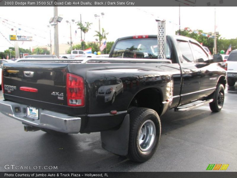 Black / Dark Slate Gray 2003 Dodge Ram 3500 SLT Quad Cab 4x4 Dually